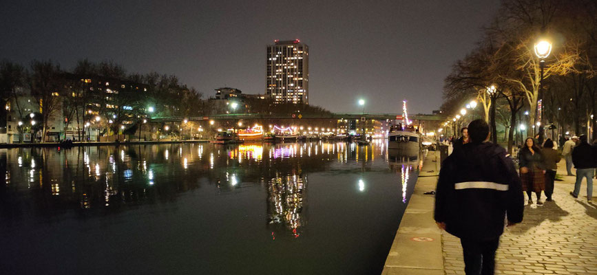 abens am Bassin de la Villette