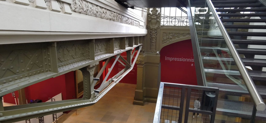 die alte Konstruktion im Musée d'Orsay