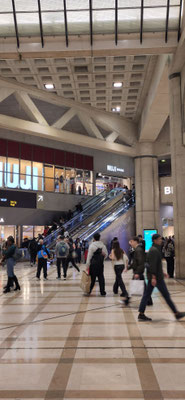 Les Halles, tief unten