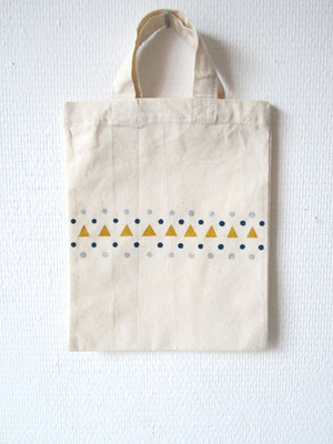 handgeschilderde tas / hand painted tote bag