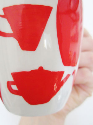 handgeschilderde mok / hand painted mug