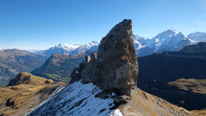 Die Lobhörner vom kleinen Lobhorn aus gesehen