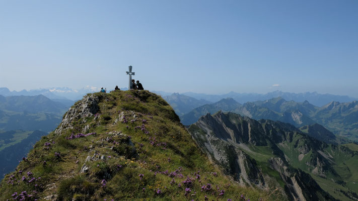 Auf dem Gipfel ist's nicht breit