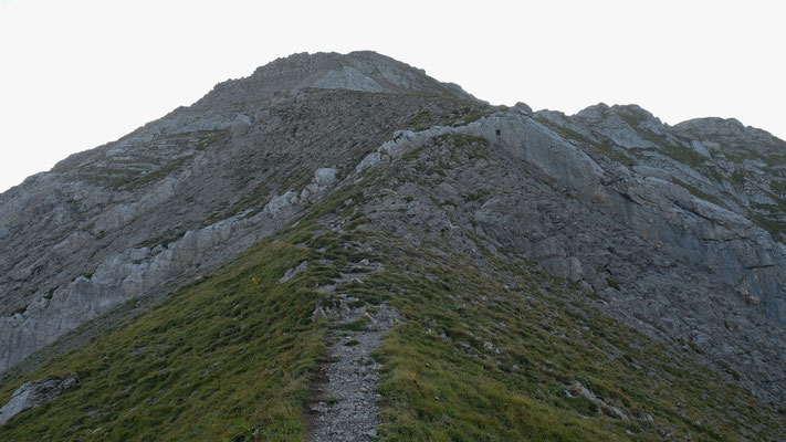 Auf dem Col de Bounavaux beginnt der Alpinwanderweg