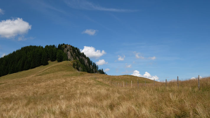 Das Oberlaubhorn kommt in Sicht