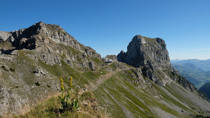 Rochers à Pointes, Videmanette Bergstation und Le Rubli