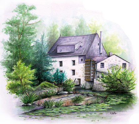 Le moulin de Crevant