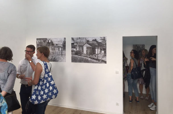 Foto von der PARADIES-Vernissage am 03. September 2016