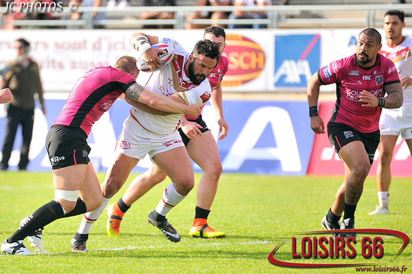 Dragons Catalans partenaires de la carte Loisirs 66