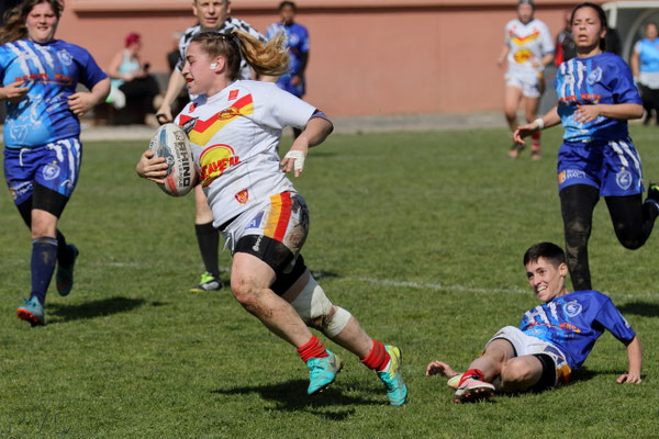 photos rugby féminin - sports 66 - sports66 - rugby à 13 - rugby à XIII