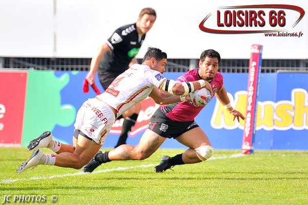 Dragons Catalans partenaires de la carte Loisirs 66