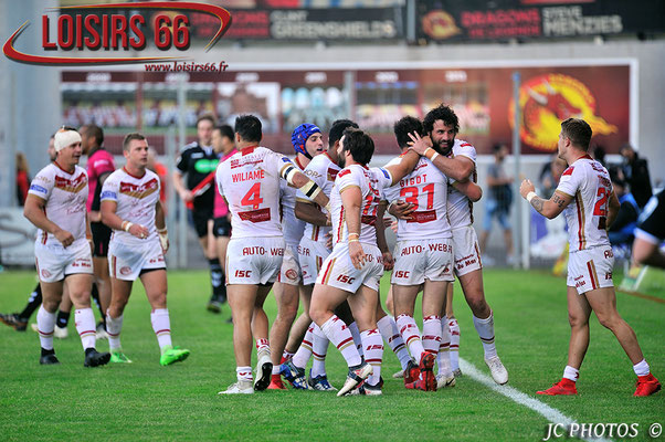 Dragons Catalans partenaires de la carte Loisirs 66