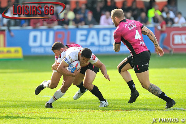 Dragons Catalans partenaires de la carte Loisirs 66