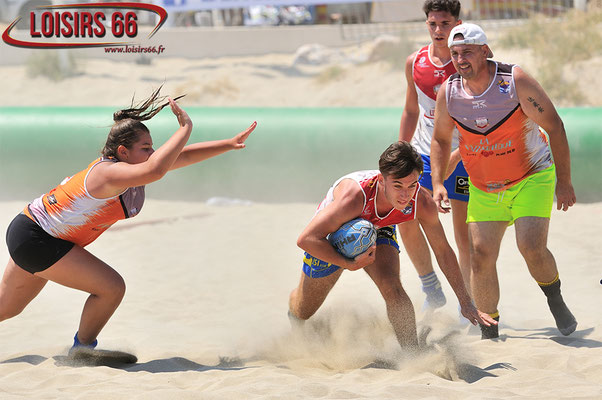 Beach Rugby League Canet 2018 LOISIRS 66