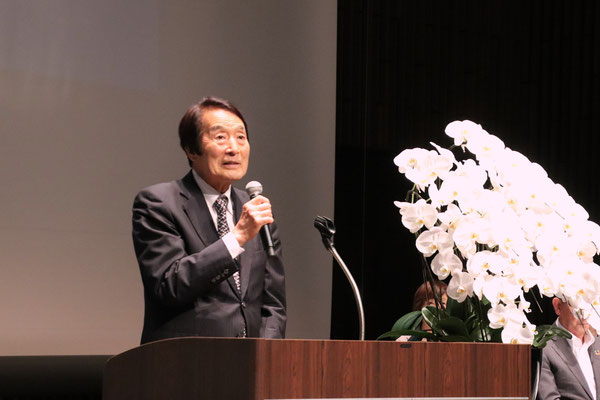 スポーツクラブ東海　橋山和生会長挨拶