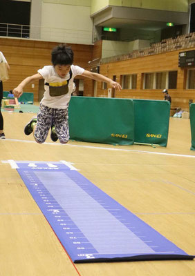 スポーツ適性診断、ジャンプ