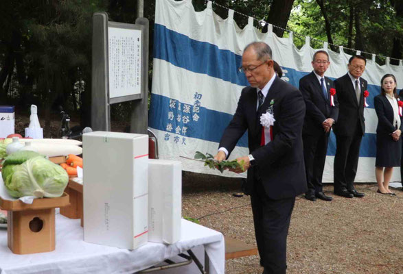東海市平洲会会長　蟹江信孝さん