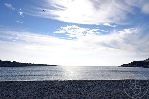 Plage d'hiver - vers Marseille, Décembre 2018