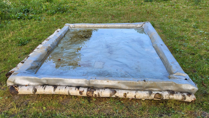2m x 3 m Wasserbecken