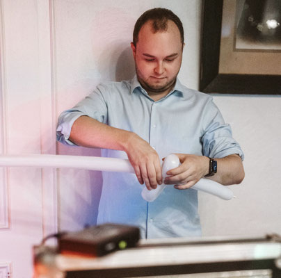 DJ Luca Heinken bei Hochzeit mit Unterhaltung und Animation