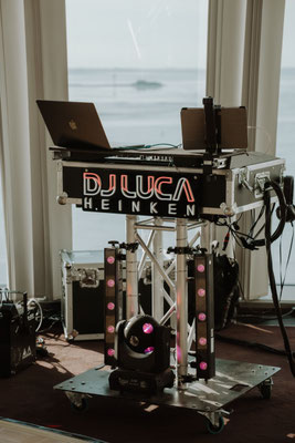 DJ Technik von Luca Heinken für Hochzeit oder Firmenfeier