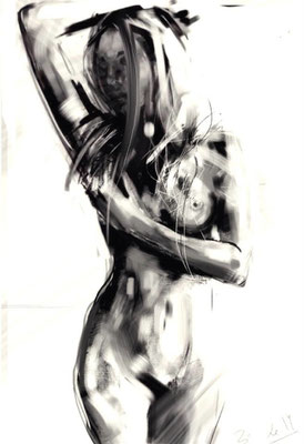 NUDE SERIES, sketch 2014