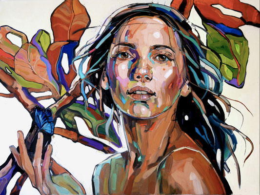 TANGALLE series 120x160cm, oil on canvas