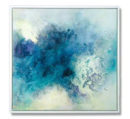 Metamorphose II  80 x 80 Acryl/Struktur