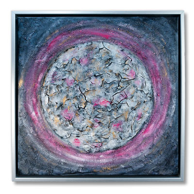 Rotondo II  55 x 55 Acryl/Struktur