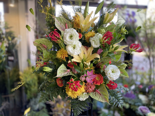 スタンド花１段