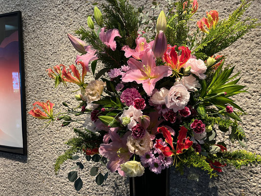 スタンド花１段