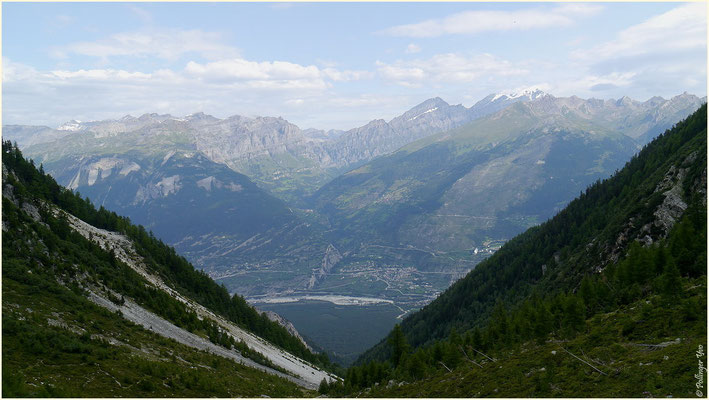 Wunderschöner Blick auf die andere Seite Susten-Illhorn 10.08.2014