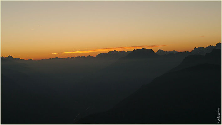 Augstbordhorn Sonnenaufgang