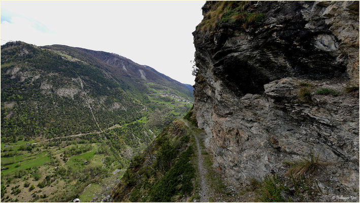 Höhenweg Zeneggen Stalden 30.04.2016