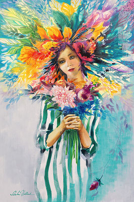 „Flora“, 150 x 100 cm