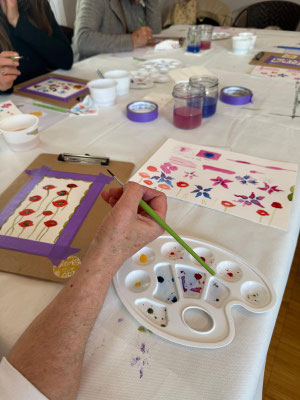 Workshop Watercolor Florals mit Enila