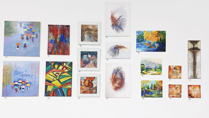 Bilder von Marwayit Hapiz, Anna Maria Huth, Rolf Heider, Dagmar Laimgruber, Atsuko Schmalfuß und Simone Lagrave
