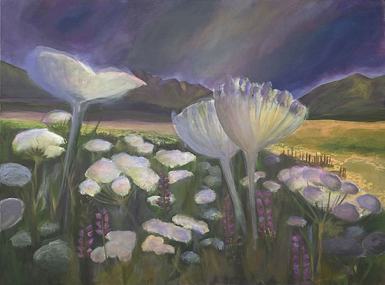 „Majola Pass“, Acryl auf Leinwand, 120 × 150 cm