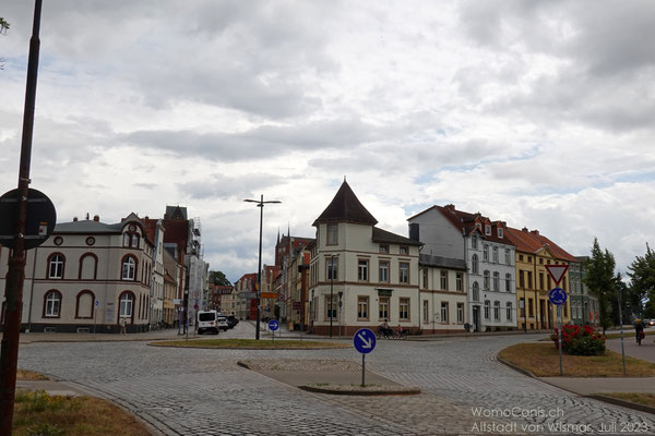 Der Eingang zur Stadt an der Lübsche Strasse, welche in ihrer Fortsetzung nach Lübeck führt