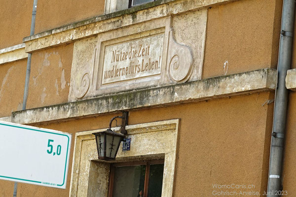 Am Schulhaus in Bad Schandau - Ortsteil Prossen