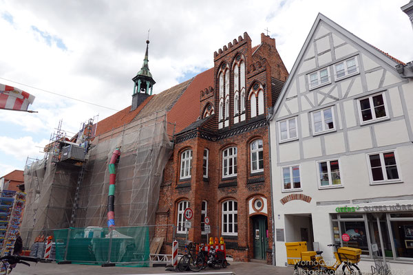 Der Kirchturm der Heiligen-Geist-Kirche