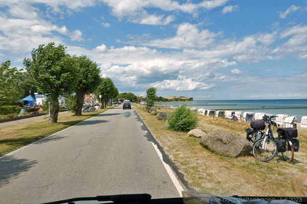 Der erste Blick auf die Ostsee