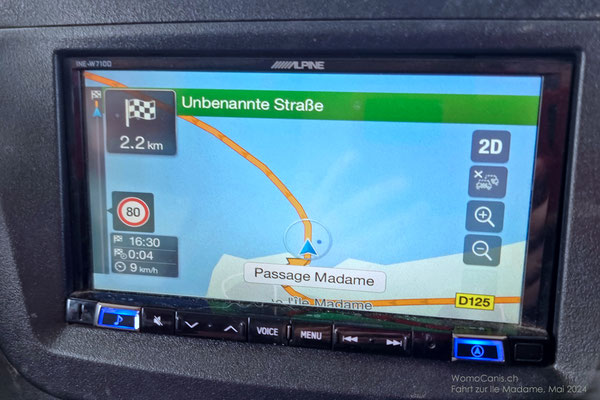 Auf der Fahrt ins Blaue