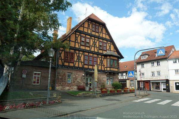 Das ehemalige Schloss Keudell in Wanfried beherbergte bis 2019 das Dokumentationszentrum der Deutschen Nachkriegsgeschichte.