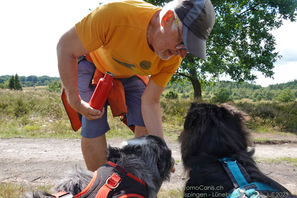 Endlich - wandern macht durstig