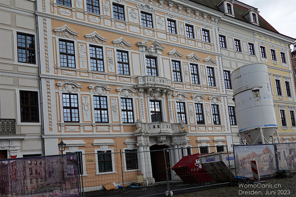 Über 70 Jahre später erstrahlt das Gebäude wieder im alten Glanz.