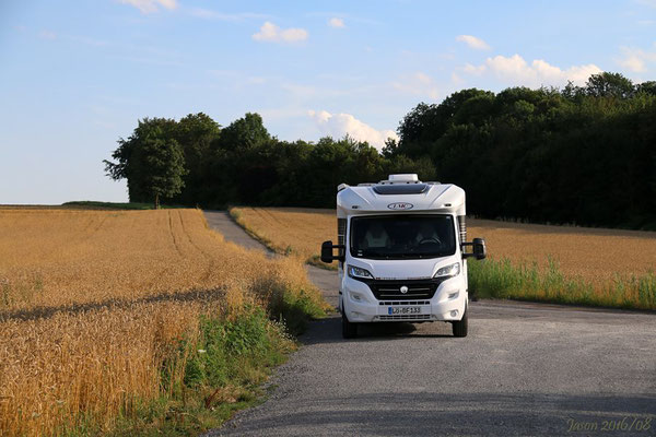 Über die Felder im Irgendwo 😃