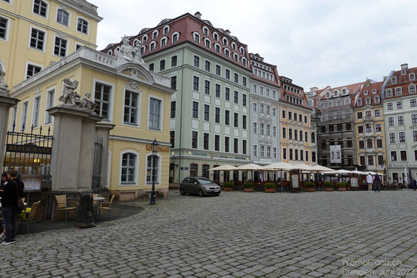 Blick über den Neumarkt.