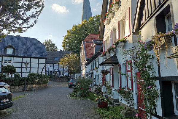 Schwerte hat einen schön erhaltenen Ortskern.