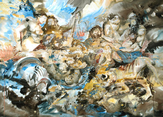 Hommage an Rubens, 155x115
